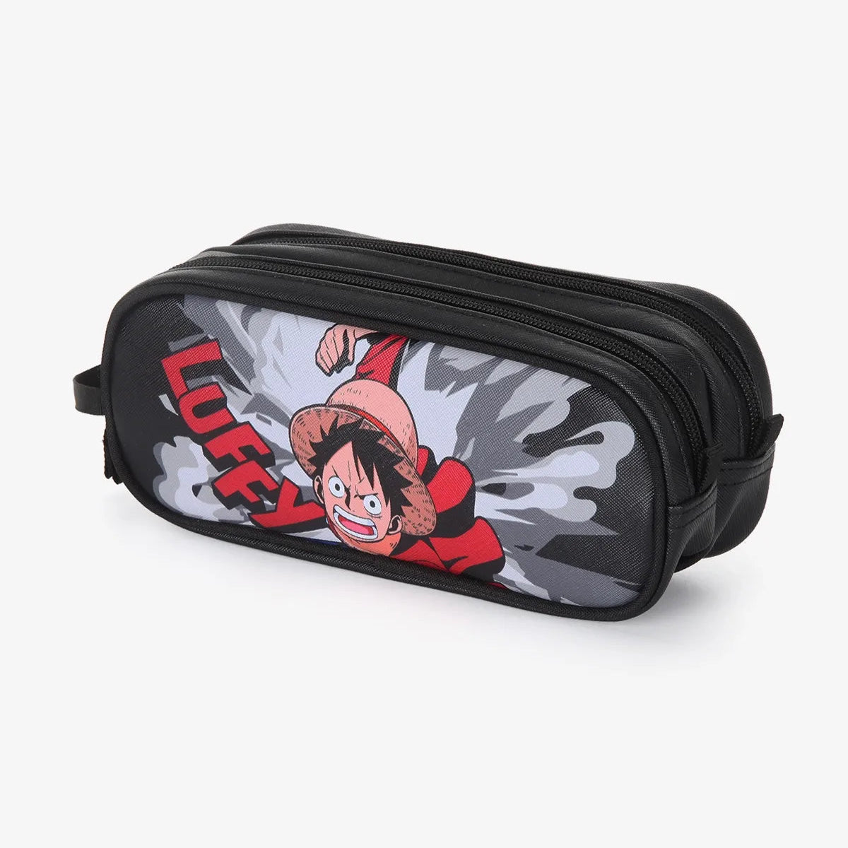 קלמר 2 תאים ONE PIECE LUFFY שחור/אפור 93892