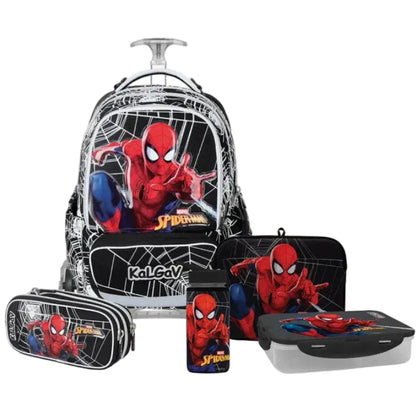 סט Spiderman X-fix Trolly שחור