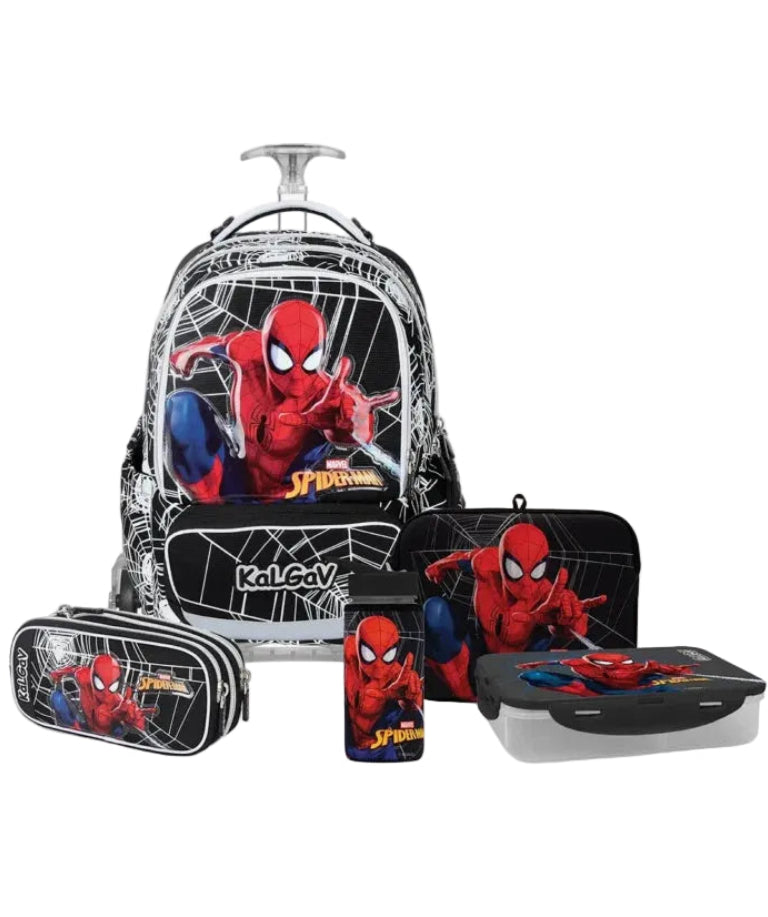 סט Spiderman X-fix Trolly שחור