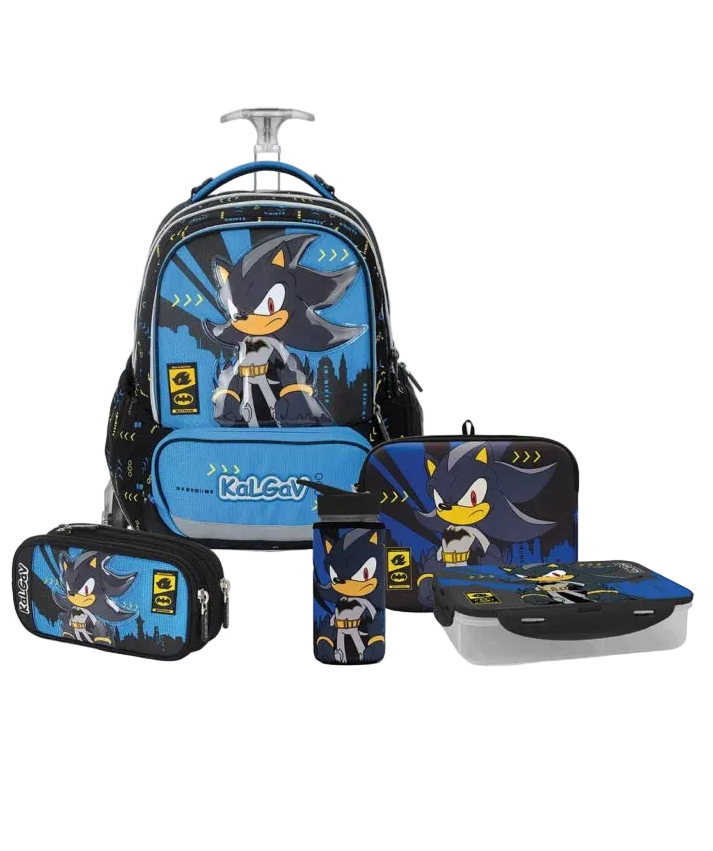 סט Sonicdc X-fix Trolly שחור/כחול