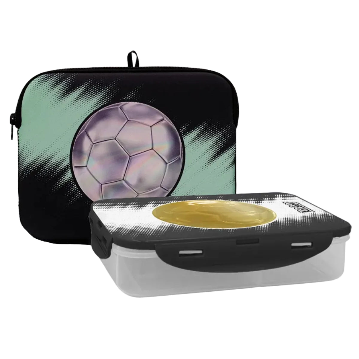 המארז המושלם - Soccer Ball X-fix Trolly שחור/מנטה