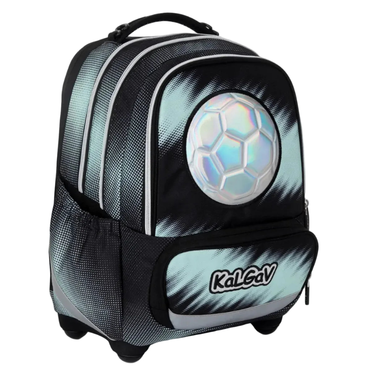 סט Soccer Ball X-fix Trolly שחור/מנטה