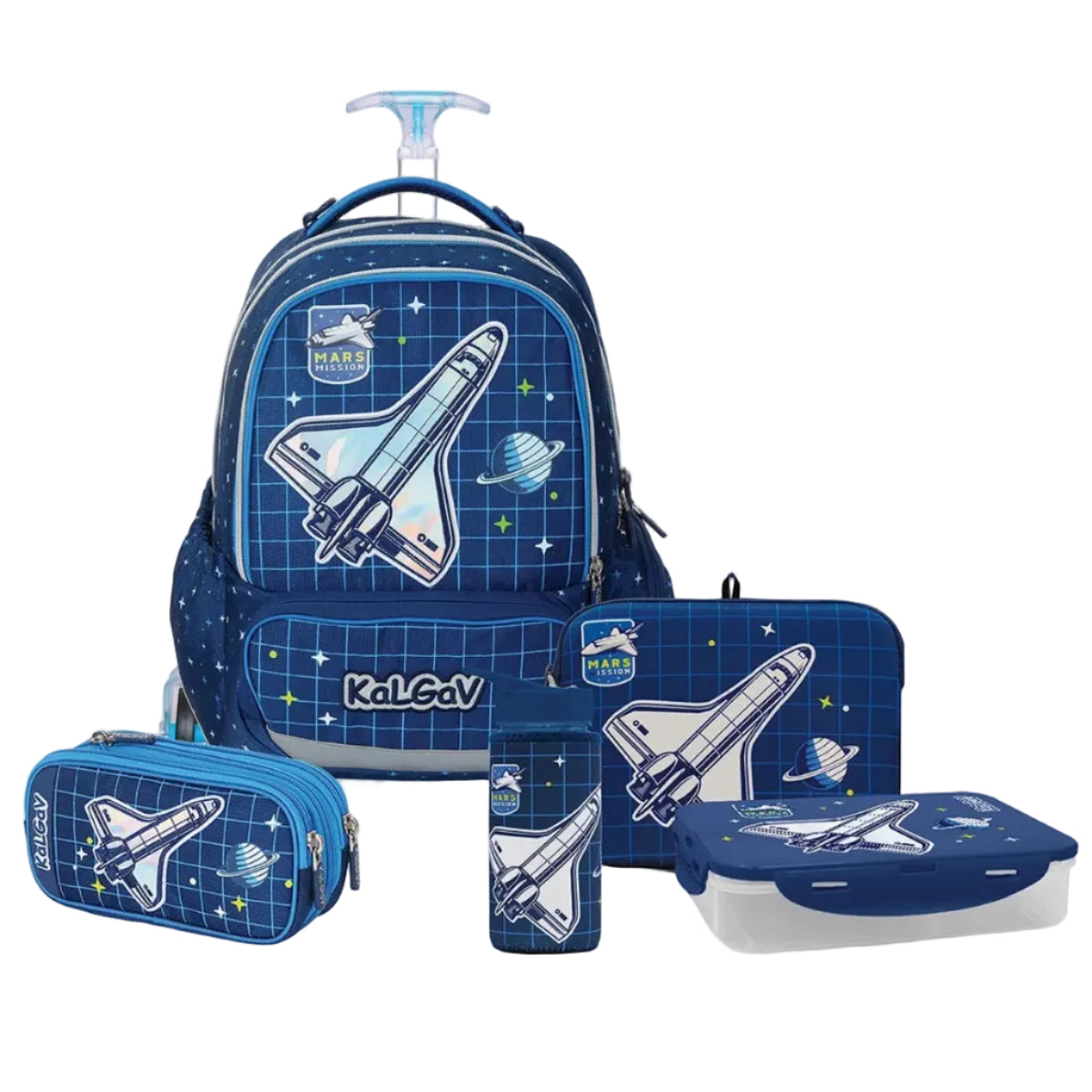 סט Space X-fix Trolly כחול
