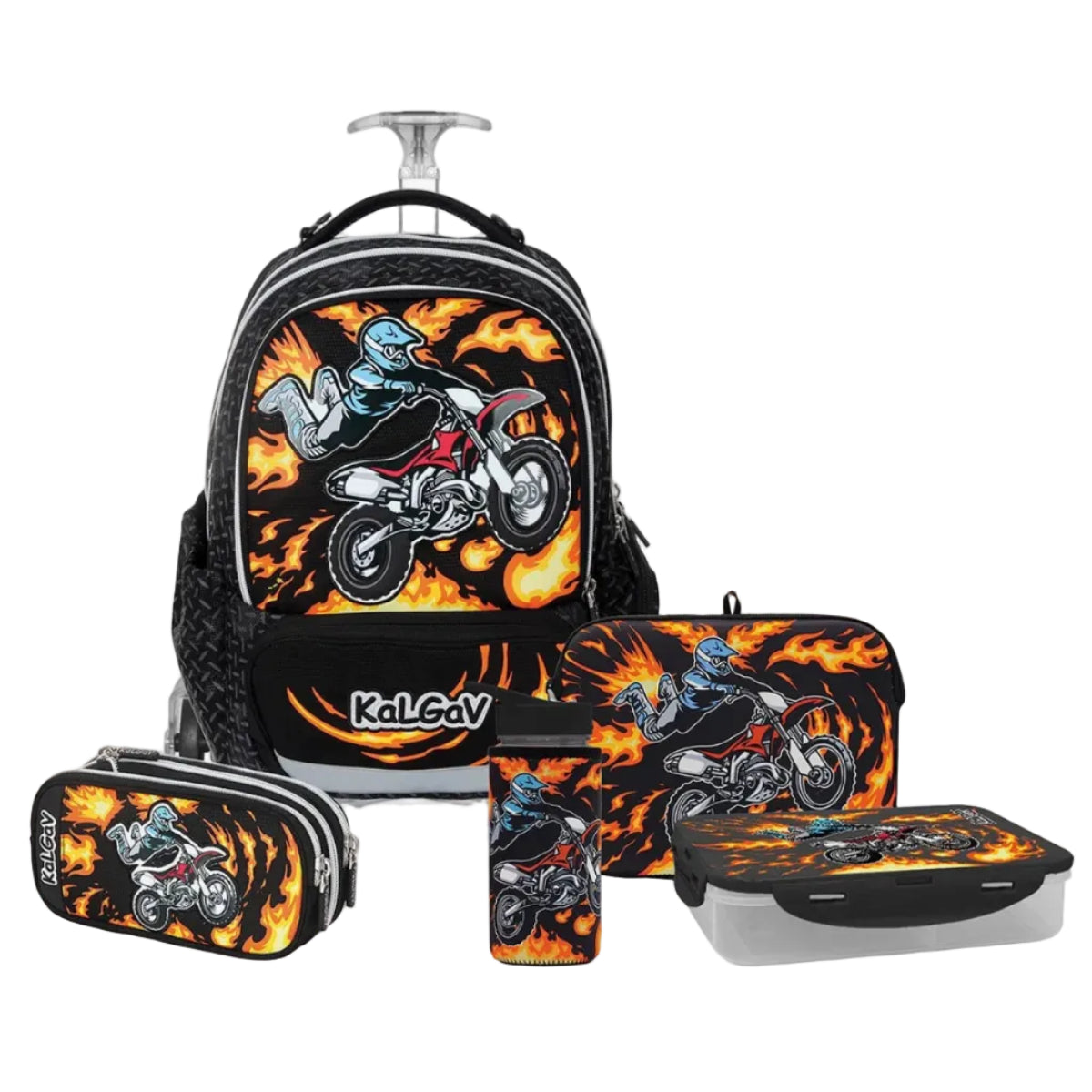 סט Motorcycle X-fix Trolly שחור