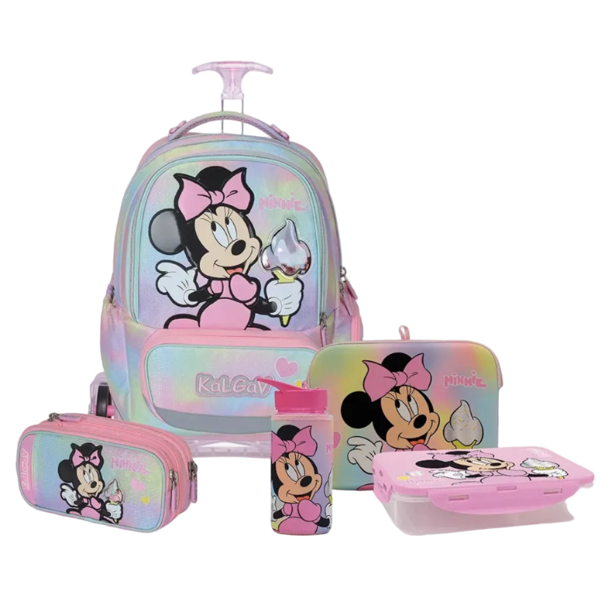 סט Minnie Mouse X-fix Trolly ורוד