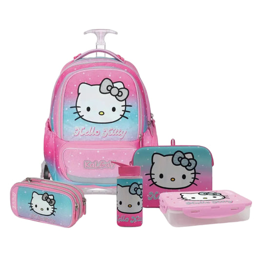 סט Hello Kitty X-fix Trolly ורוד/גרדיאנט