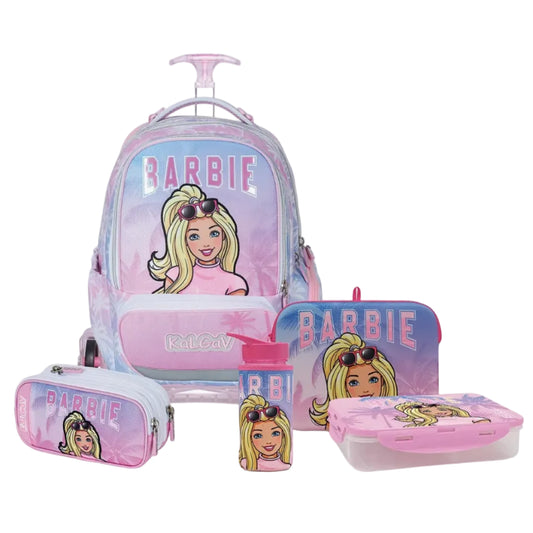 סט Barbie X-fix Trolly ורוד/הוואי