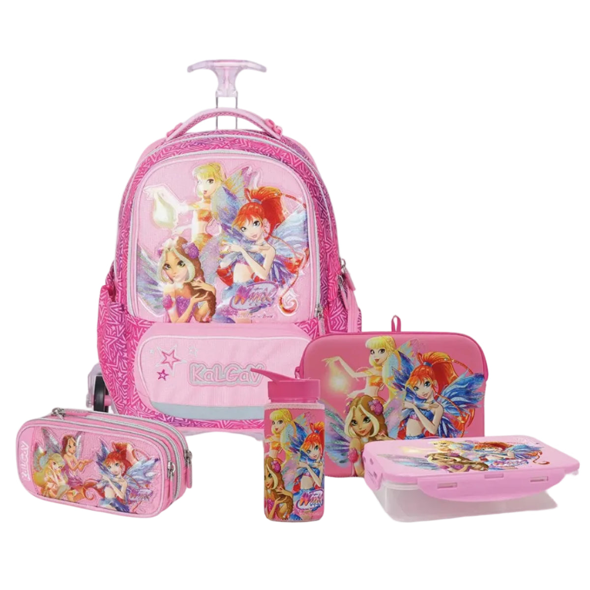 סט Winx X-fix Trolly ורוד