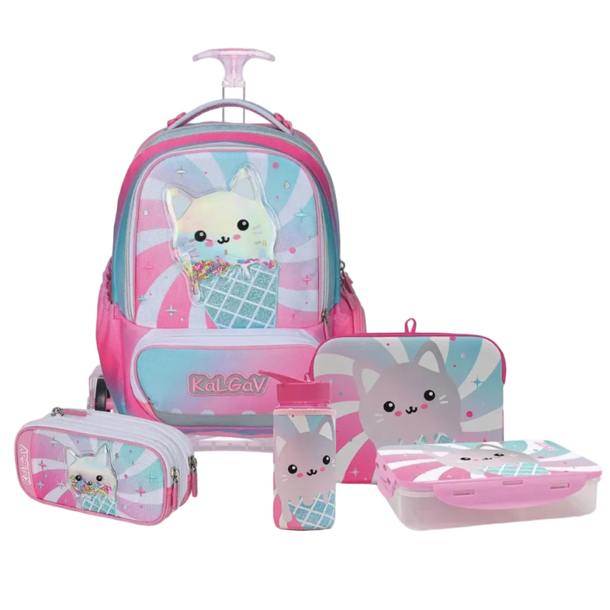 סט Ice Cream X-fix Trolly ורוד