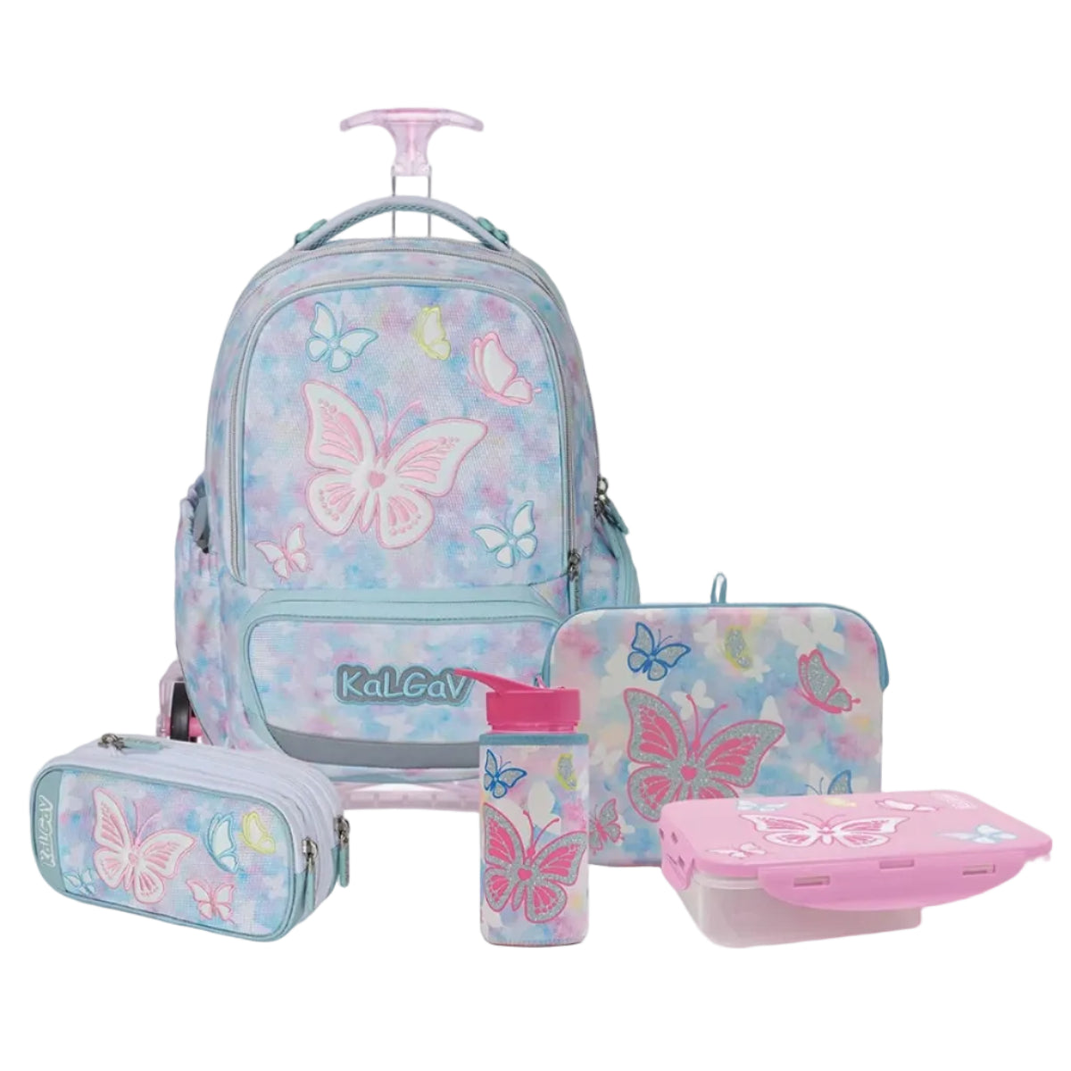 סט Butterfly X-fix Trolly תכלת