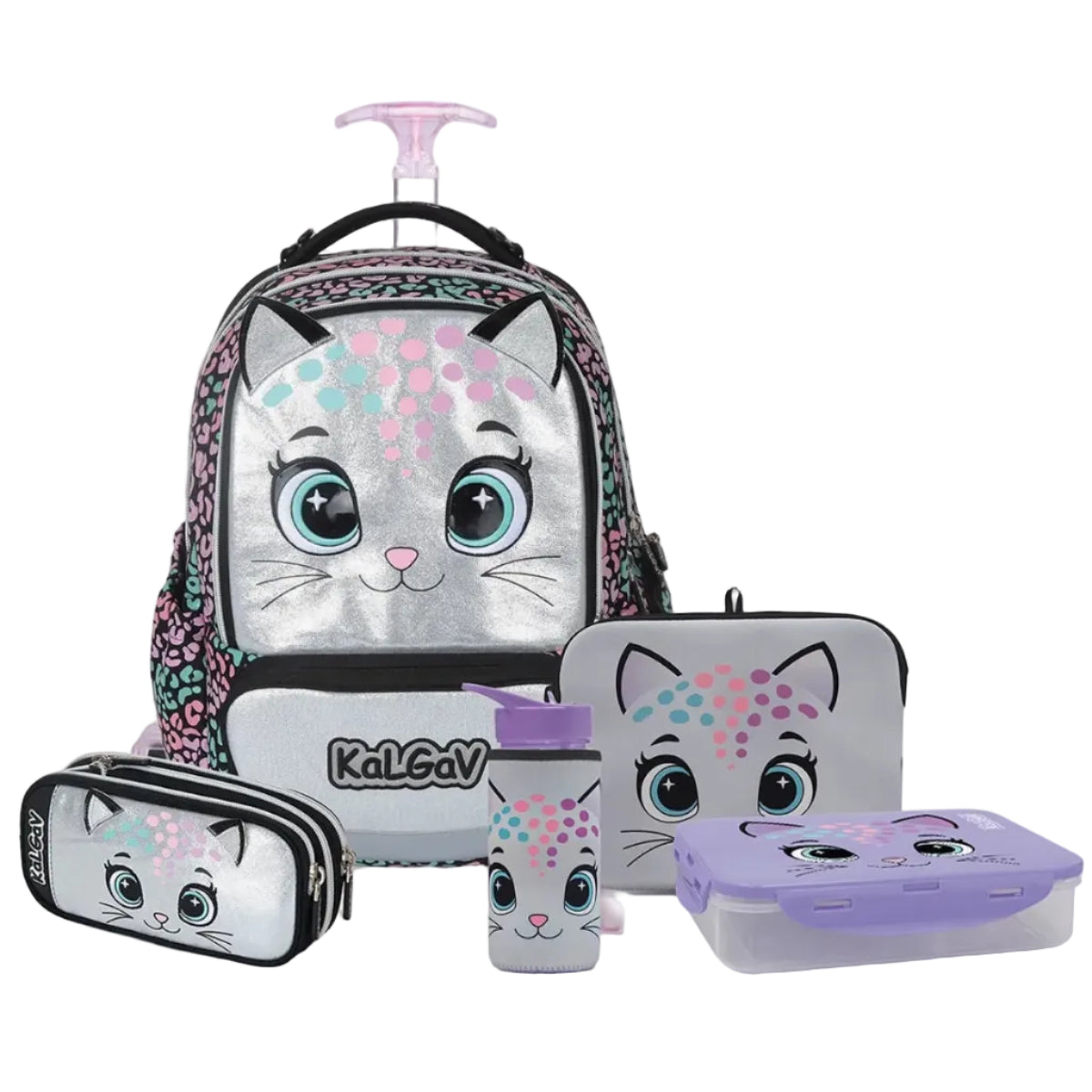 סט Cat X-fix Trolly שחור/כסוף