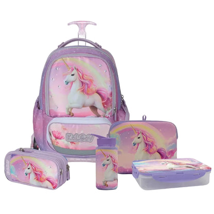 סט Magical Unicorn X-fix Trolly לילך