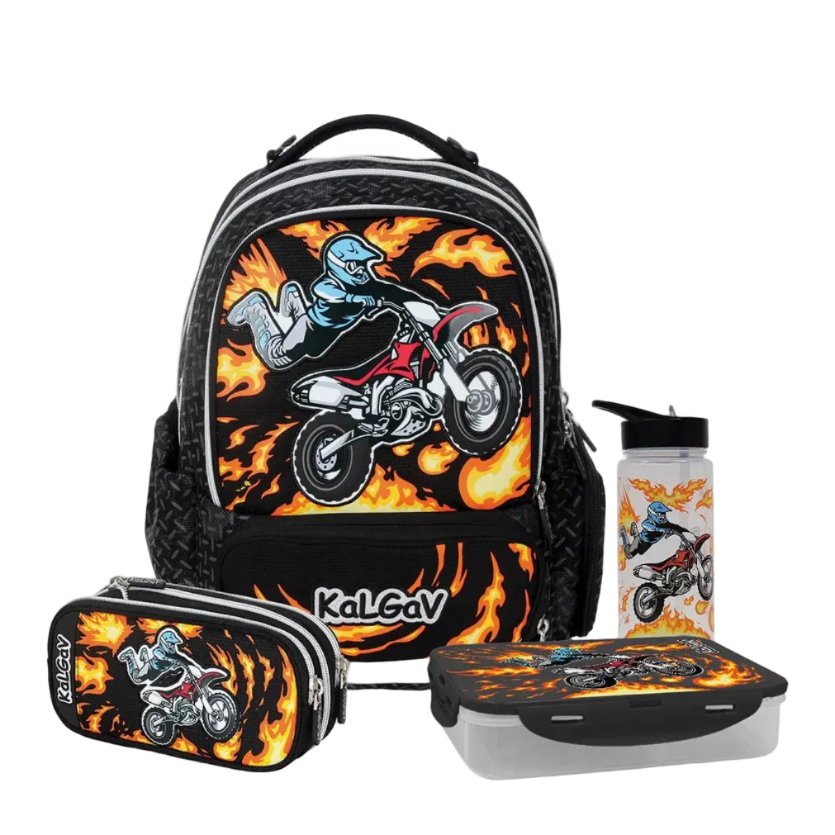 סט אורטופדי Motorcycle X-Fix שחור