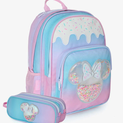 תיק+קלמר DISNEY SWEET MINNIE גלידה/פסטל 93812