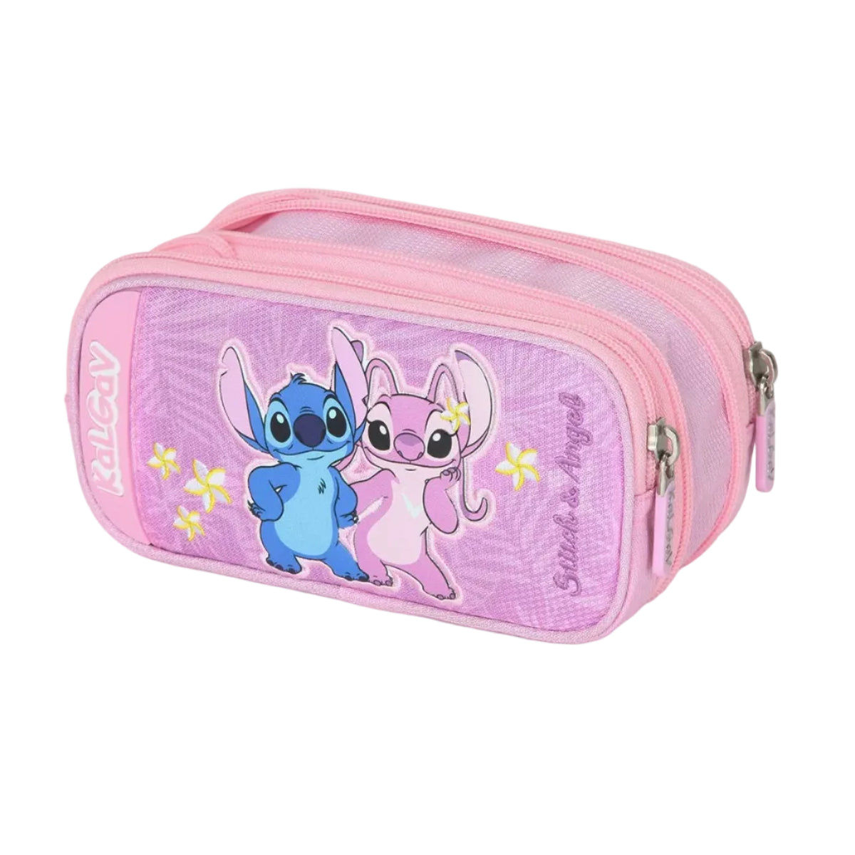 סט אורטופדי Stitch Couple X-Fix ורוד