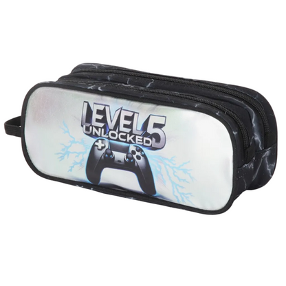 תיק + קלמר XD Gaming כסוף של KALGAV