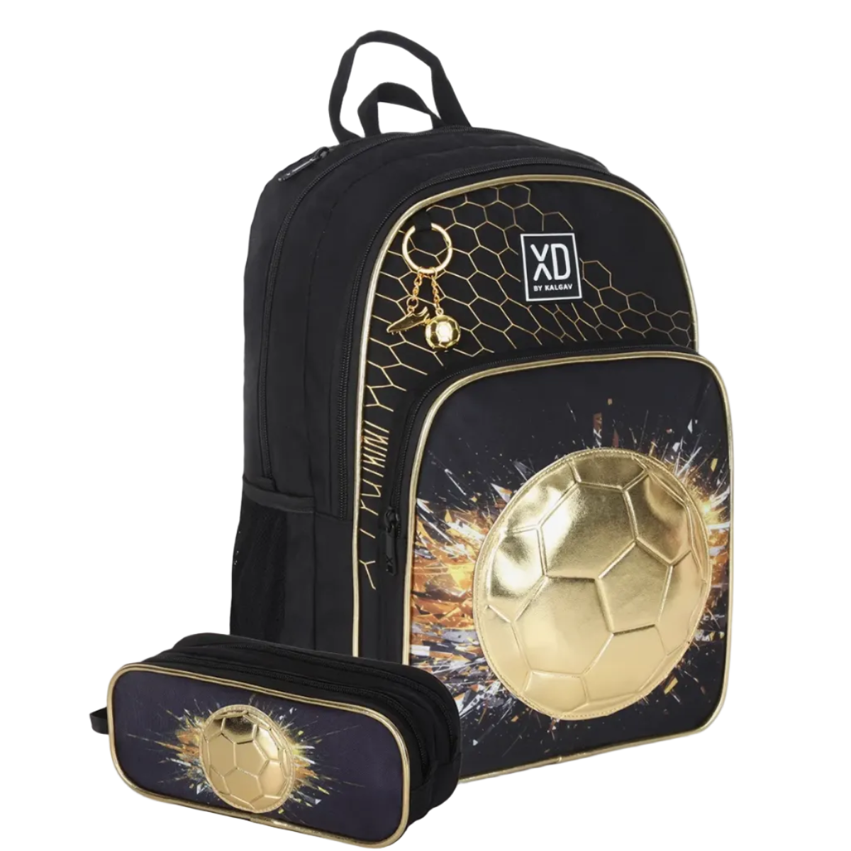תיק + קלמר XD Gold Soccer של KALGAV