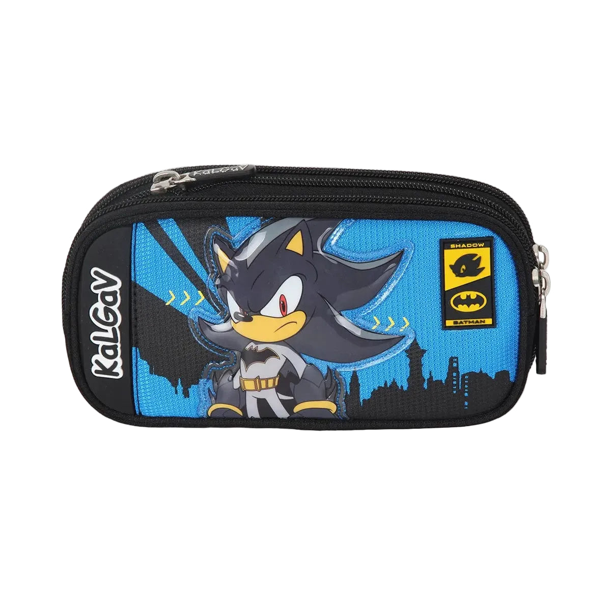 קלמר 2 תאים מתרחב Sonic DC שחור/כחול