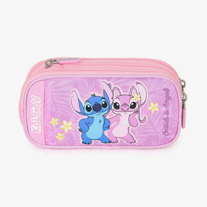 קלמר 2 תאים מתרחב STITCH COUPLE ורוד 785663