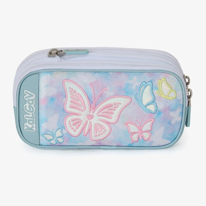 קלמר 2 תאים מתרחב BUTTERFLY ורוד בהיר 785676