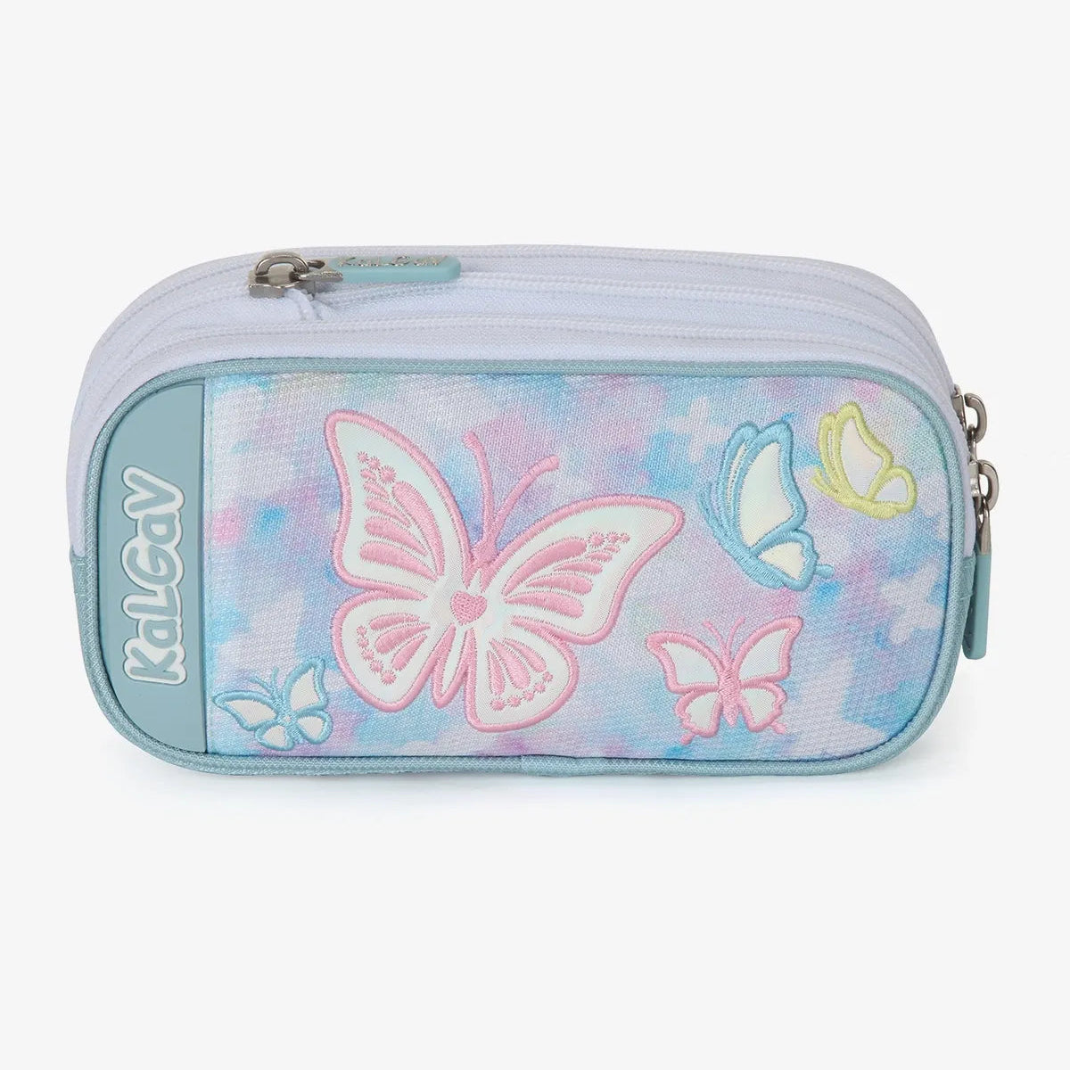 קלמר 2 תאים מתרחב BUTTERFLY ורוד בהיר 785676