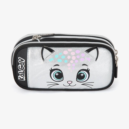 קלמר 2 תאים מתרחב CAT שחור/כסוף 785678