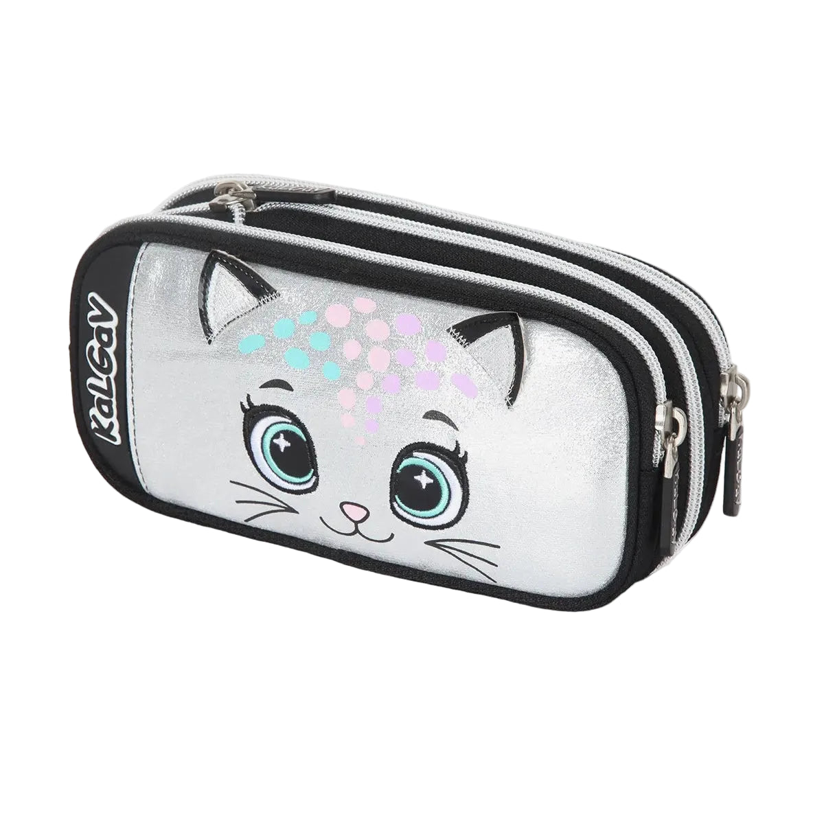 קלמר 2 תאים מתרחב CAT שחור/כסוף 785678