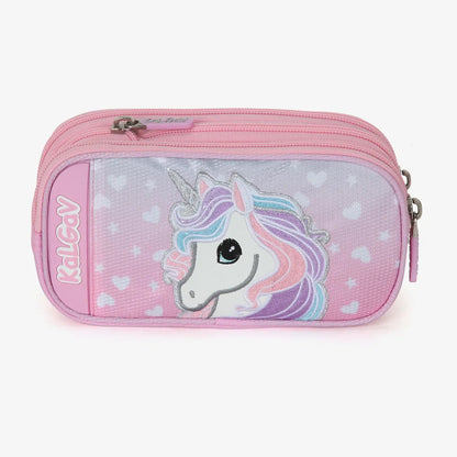 קלמר 2 תאים מתרחב UNICORN ורוד בהיר/גרדיאנט 785683