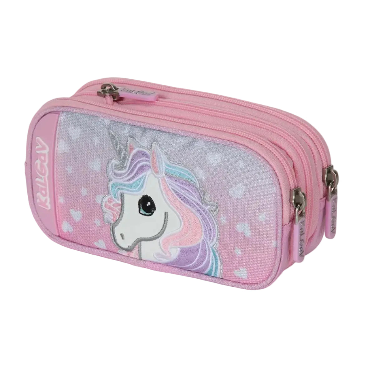 קלמר 2 תאים מתרחב UNICORN ורוד בהיר/גרדיאנט 785683