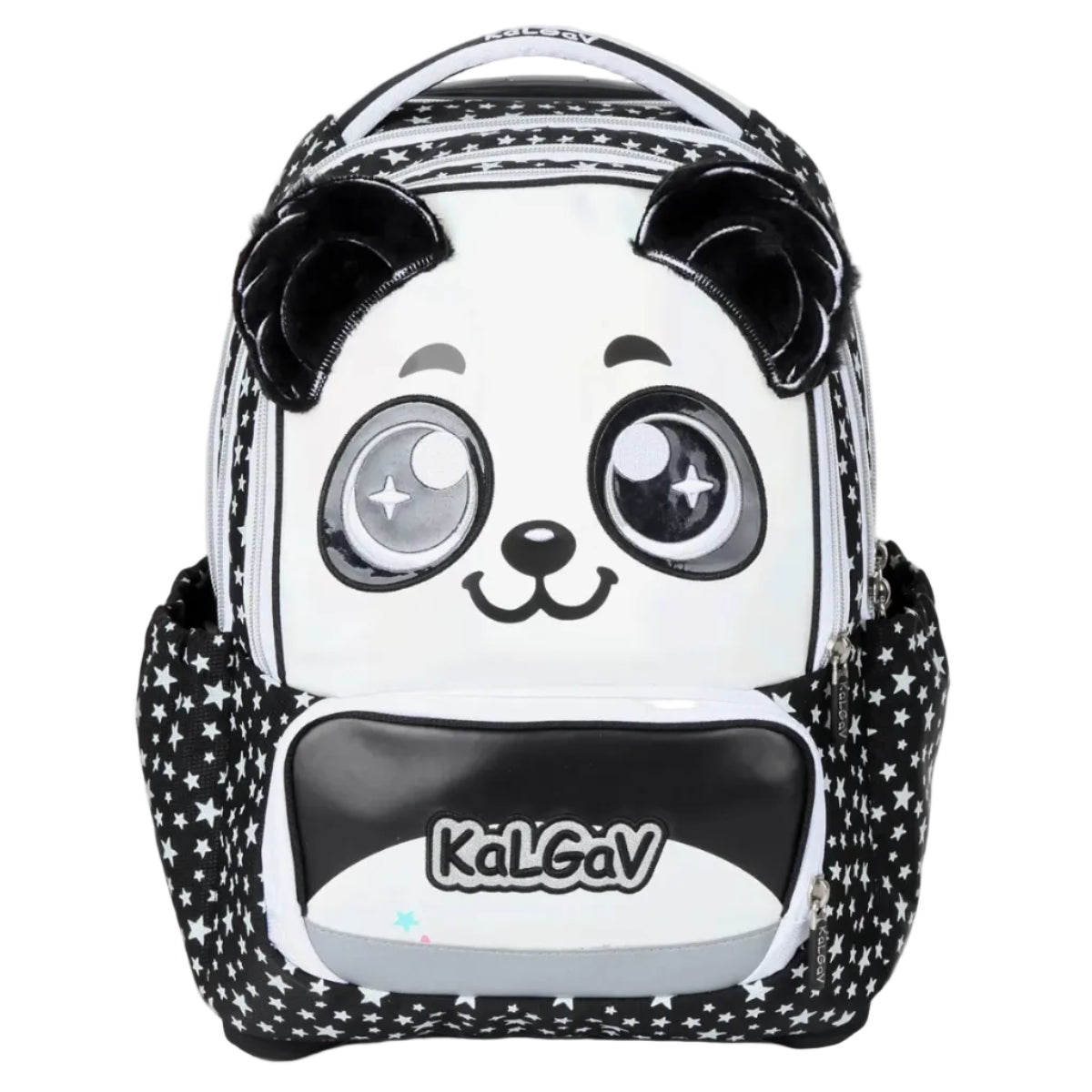 סט תיק טרולי אורטופדי וקלמר Itrolly Panda שחור/לבן
