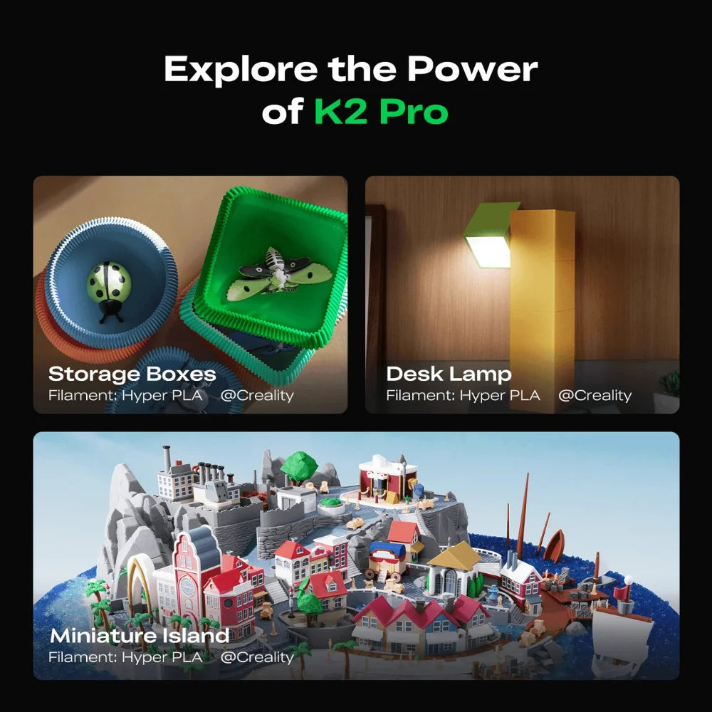 מדפסת תלת מימד Creality K2 Pro Combo