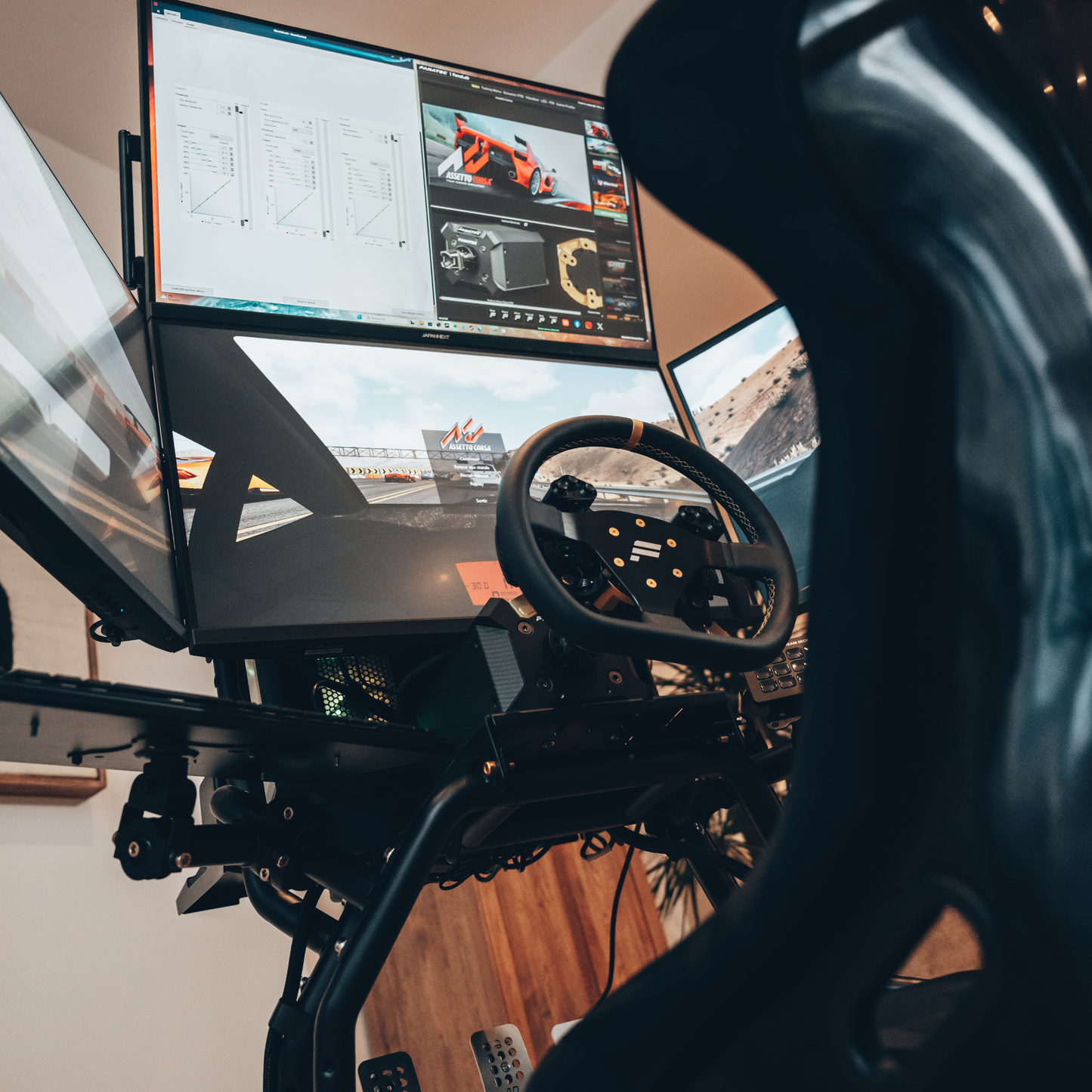 Oplite R8 Extensions Triple Screen Mount עמדת מסך משולש