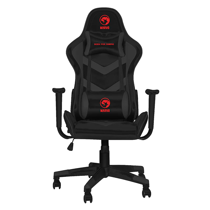כיסא גיימינג דמוי עור שחור MARVO CH-106