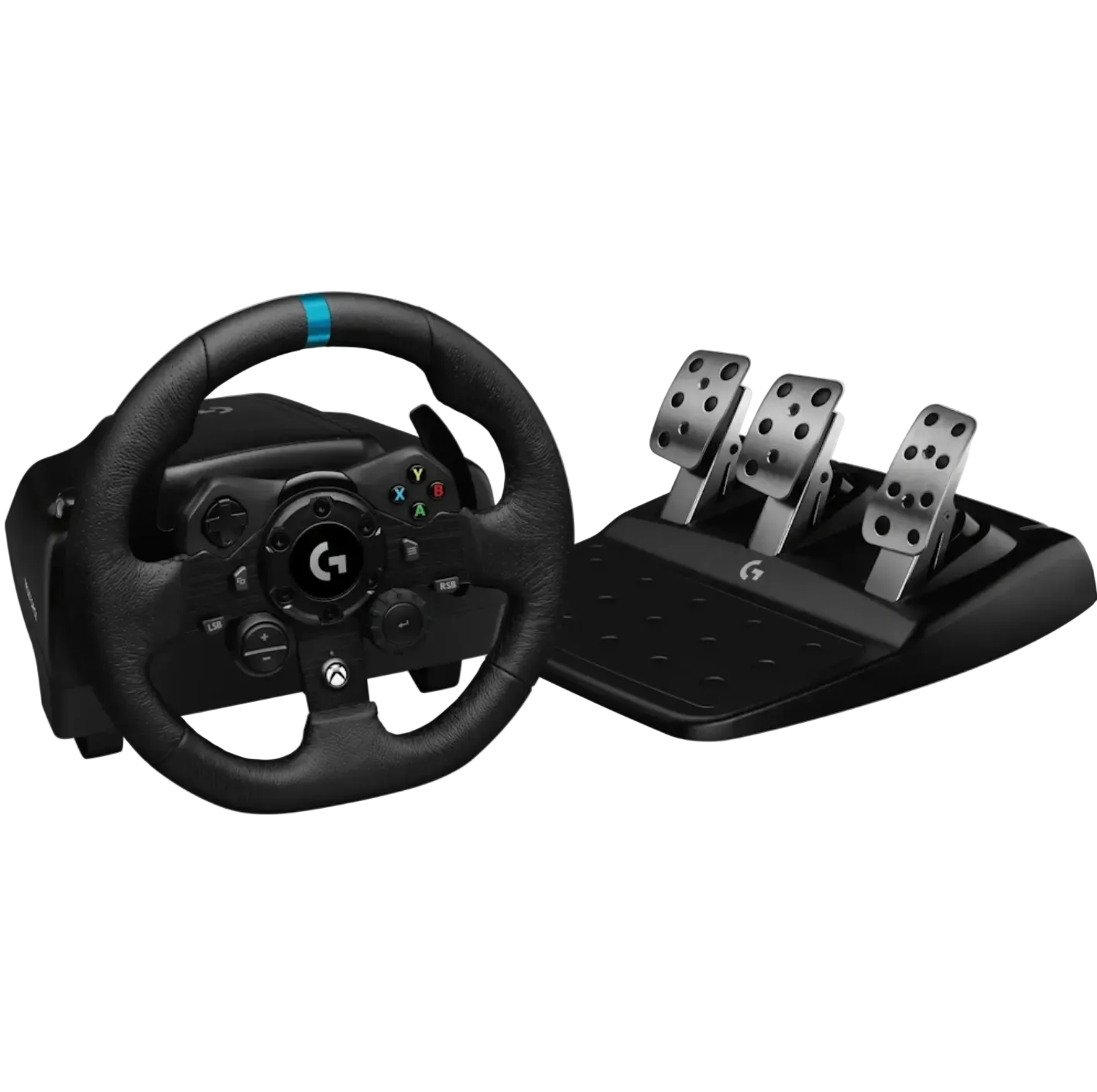 הגה מרוצים Logitech G923 Trueforce + ידית הילוכים XBOX X|S