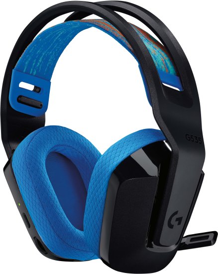 אוזניות גיימינג אלחוטיות Logitech G535 Lightspeed כחול שחור