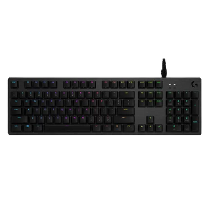 מקלדת גיימינג מכאנית Logitech G512 RGB Carbon - מתג GX Blue Carbon