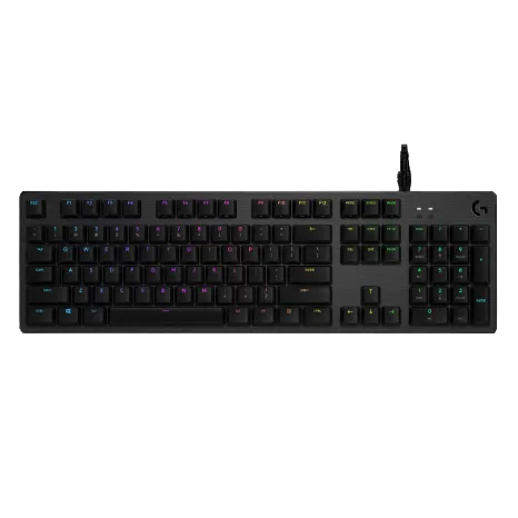 מקלדת גיימינג מכאנית Logitech G512 RGB Carbon - מתג GX Blue Carbon