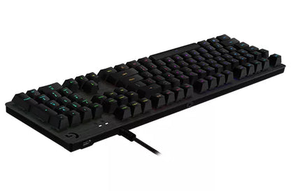 מקלדת גיימינג מכאנית Logitech G512 RGB Carbon - מתג GX Blue Carbon