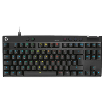מקלדת גיימינג חוטית LogitechG Pro X TKL Rapid שחור