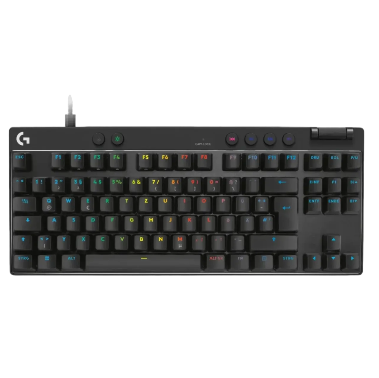 מקלדת גיימינג חוטית LogitechG Pro X TKL Rapid שחור