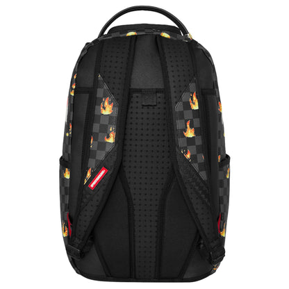 תיק גב  Sprayground Scribble Fire Check