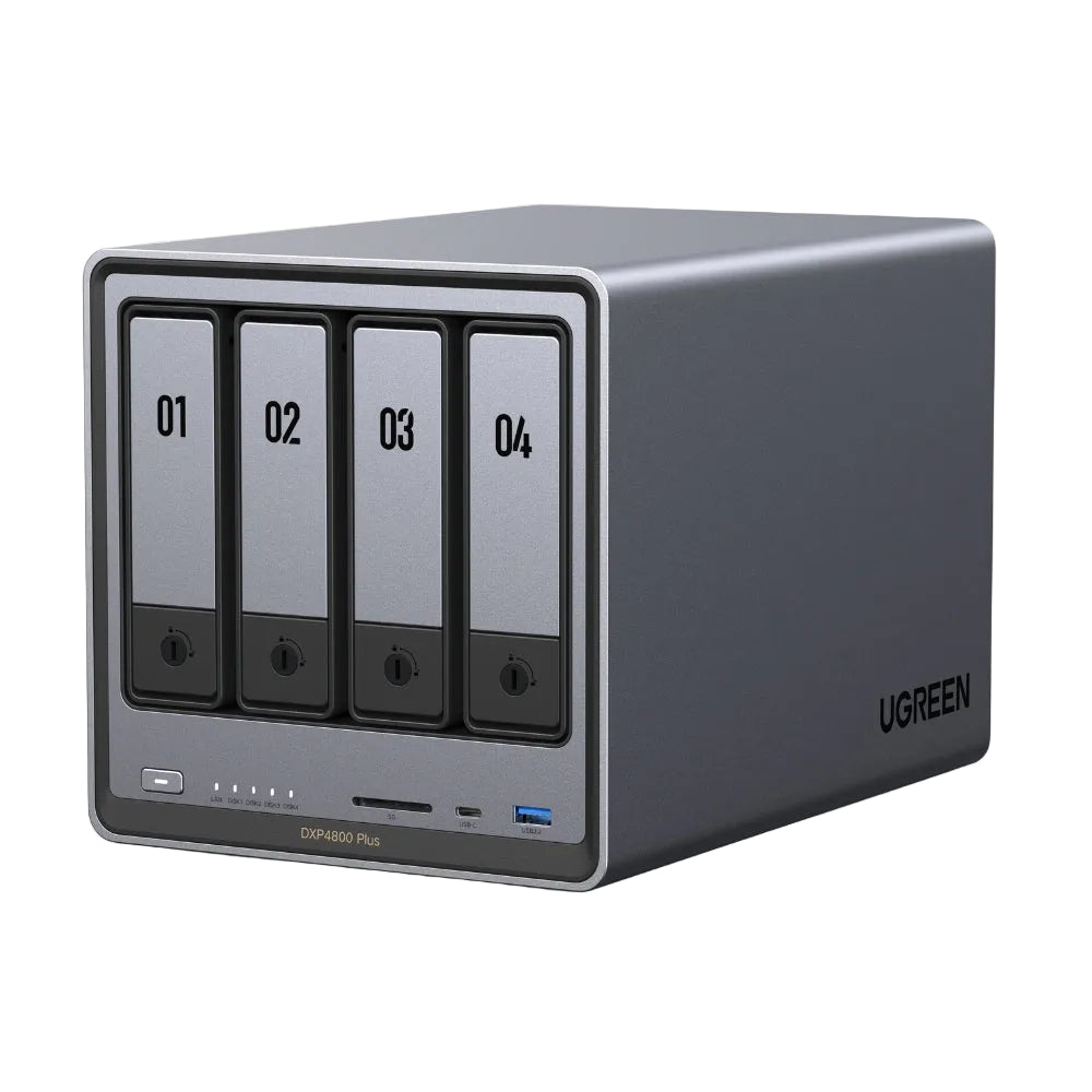 שרת אחסון Ugreen NASync DXP4800 Plus (NAS)