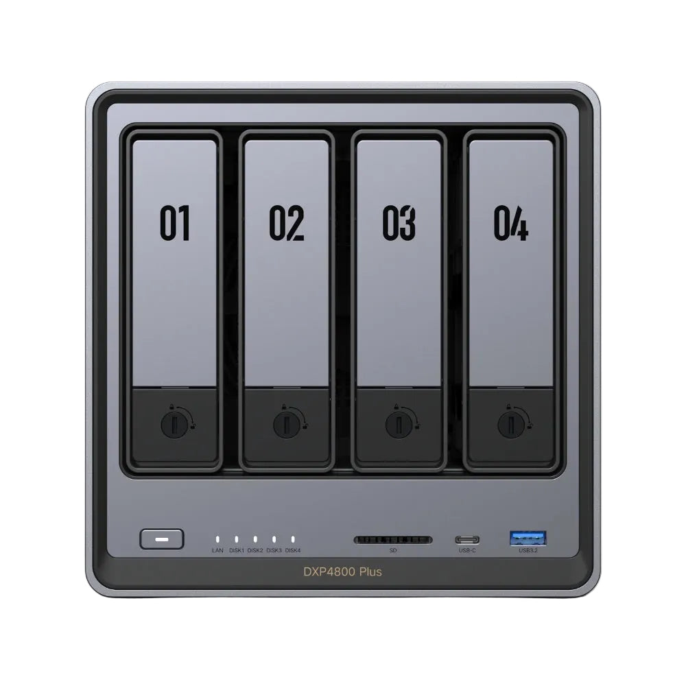שרת אחסון Ugreen NASync DXP4800 Plus (NAS)