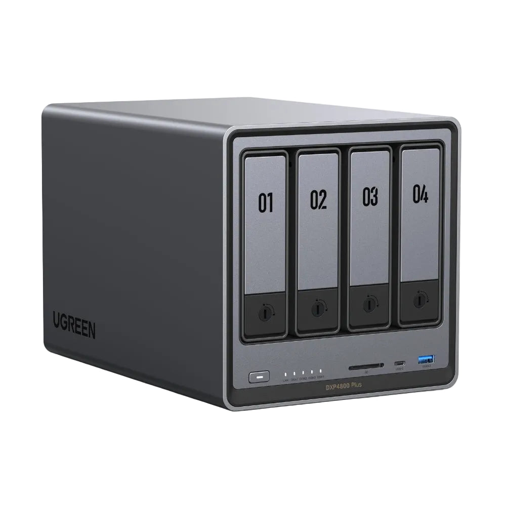 שרת אחסון Ugreen NASync DXP4800 Plus (NAS)