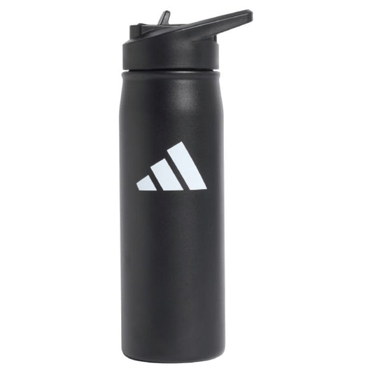 בקבוק אדידס מתכת שחור פיית קש- Adidas