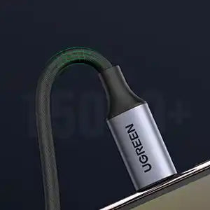 מתאם דיגיטל Omtp/Ctia Type C To 3.5mm אפור Ugreen