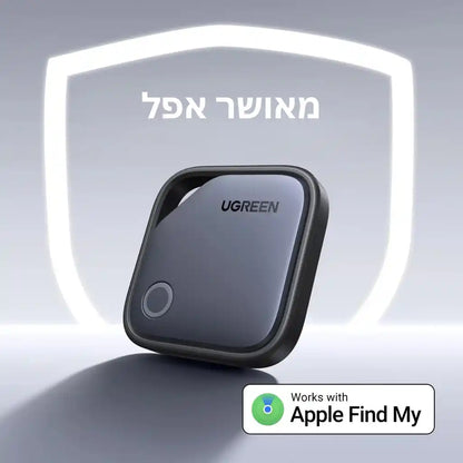 זוג תגי איתור Apple Find שחור Ugreen