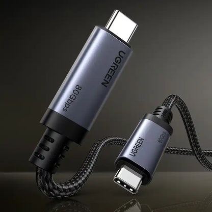 כבל Type-c To C Usb4 Gen4 80gbps/240w שחור Ugreen
