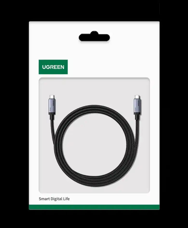 כבל Type-c To C Usb4 Gen4 80gbps/240w שחור Ugreen