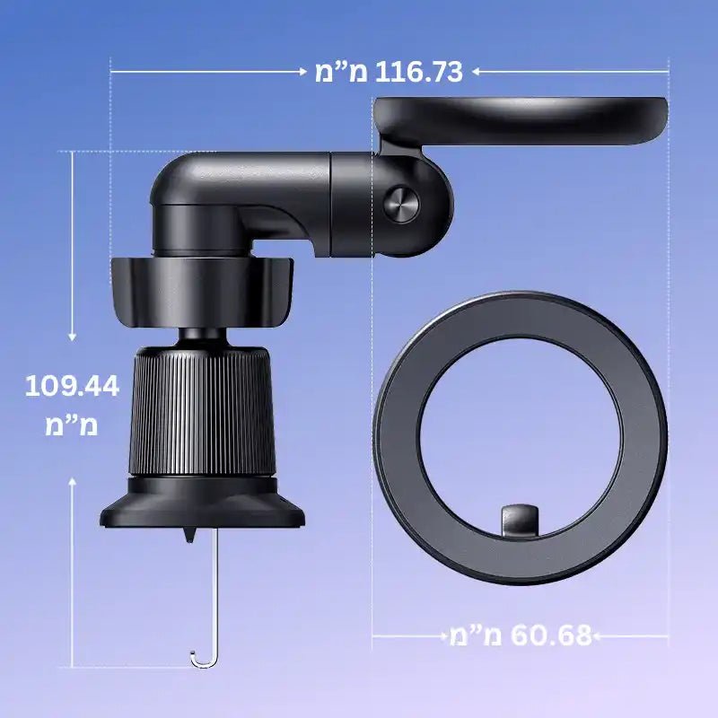 זרוע לרכב Air Vent Magnetic שחור Ugreen
